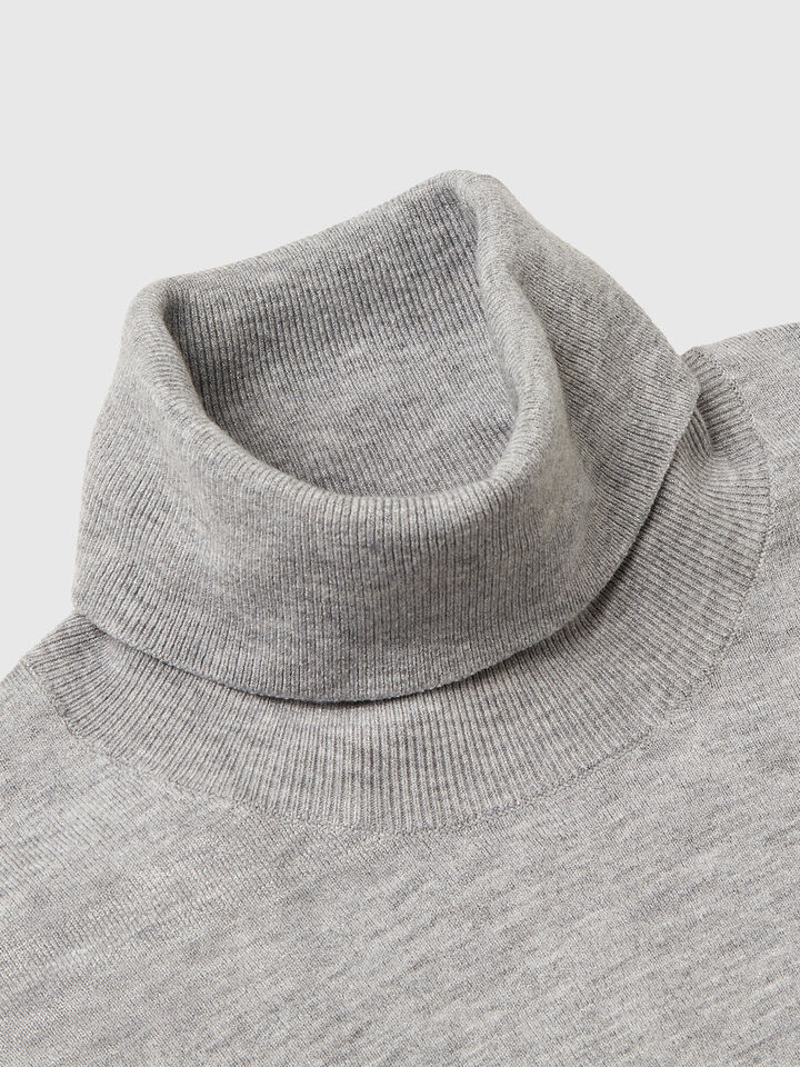 TURTLE NECK SWEATER Men image number 7